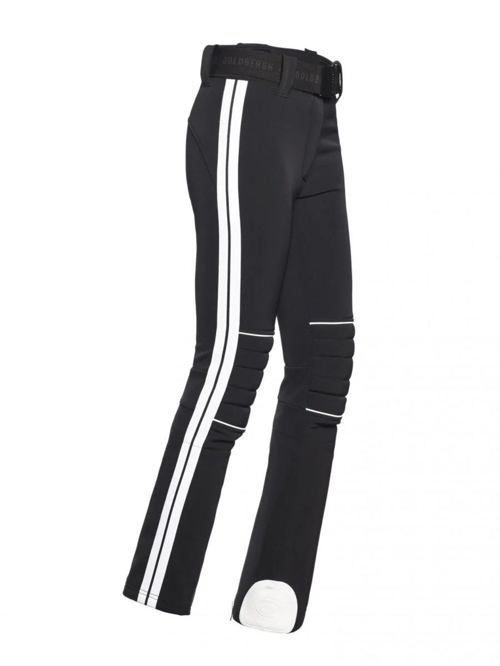 Goldbergh Pippa Poppy Ski Pants Waterproof Black White Stripe US 4 Snow Pants
